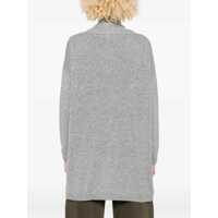 Pulovere Allude Dama - Cardigane Allude Open Cardigan In Virgin Wool And Cashmere GREY Femei (BM 19534298) - B-mall.ro