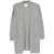 Allude Open Cardigan In Virgin Wool And Cashmere GREY