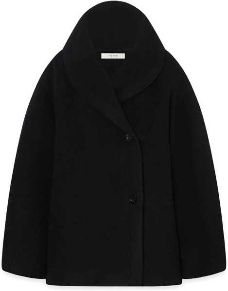 Paltoane THE ROW Temur Coat In Virgin Wool BLACK Femei (BM 19534301) 2