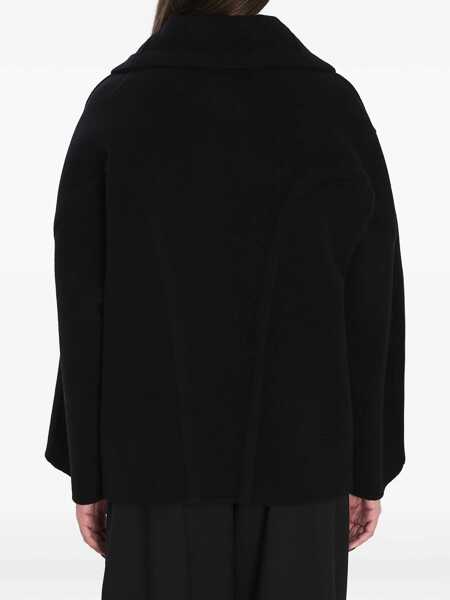Paltoane THE ROW Temur Coat In Virgin Wool BLACK Femei (BM 19534301) 3