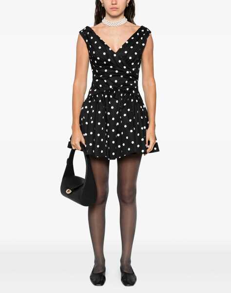 Rochii elegante Self-Portrait Polka Mini Dress BLACK Femei (BM 19534304) 2