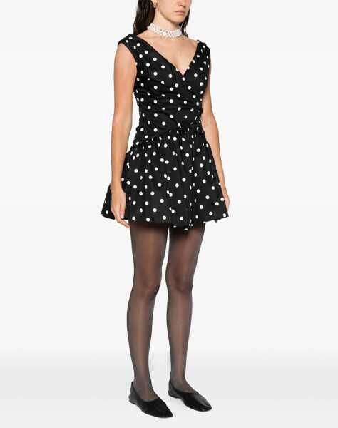 Rochii elegante Self-Portrait Polka Mini Dress BLACK Femei (BM 19534304) 3