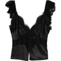 Bluze Satin Lace Top Femei