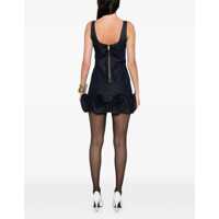 Rochii elegante Dama - Rochii elegante Self-Portrait Denim 3D Flower Mni Dress BLUE Femei (BM 19534316) - B-mall.ro