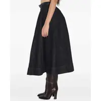 Fuste Flared Midi Skirt Femei