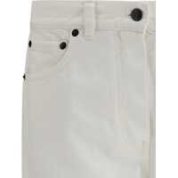 Imbracaminte THE ROW Dama - Blugi THE ROW Burty Denim Jeans WHITE Femei (BM 19534337) - B-mall.ro