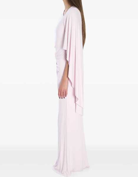 Rochii elegante Self-Portrait Jersey Drape Midi Dress PINK Femei (BM 19534352) 2