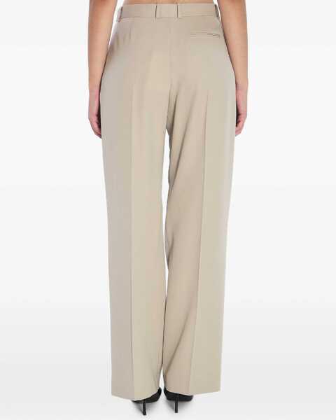 Pantaloni casual THE ROW Virgil Trousers In Virgin Wool GREY Femei (BM 19534367) 3