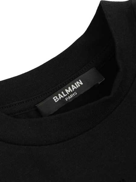 Tricouri Balmain T-SHIRT/TOP Black   Fete (BM 19535799) 3