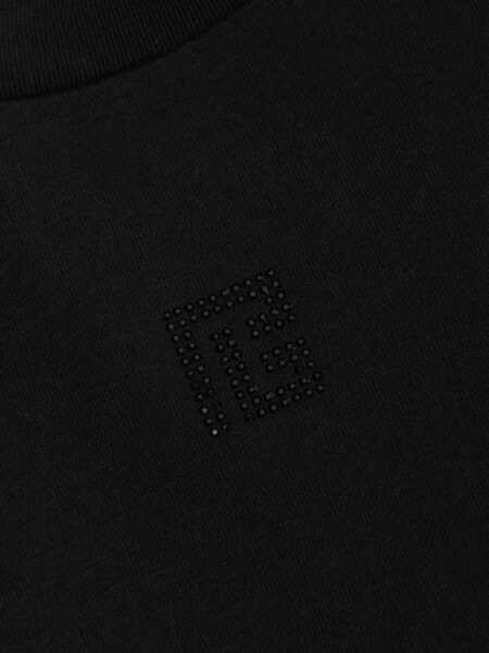 Tricouri Balmain T-SHIRT/TOP Black   Fete (BM 19535799) 4