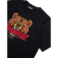 Tricouri pentru Fete - Tricouri DSQUARED2 T-shirts Black   Fete (BM 19535817) - B-mall.ro