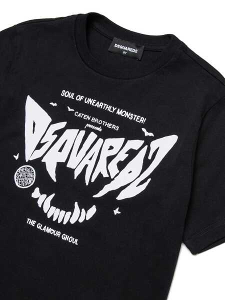 Tricouri DSQUARED2 T-shirts Black   Fete (BM 19535823) 3