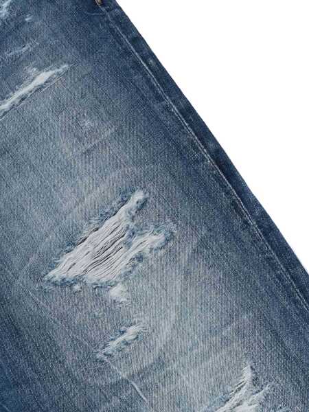 Blugi drepti DSQUARED2 5 pockets Blue Baieti (BM 19535835) 3