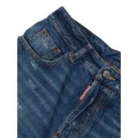 Blugi drepti pentru Baieti - Blugi drepti DSQUARED2 5 pockets Blue Baieti (BM 19535835) - B-mall.ro