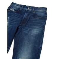 Blugi drepti pentru Baieti - Blugi drepti Diesel 5 pockets Blue Baieti (BM 19535859) - B-mall.ro