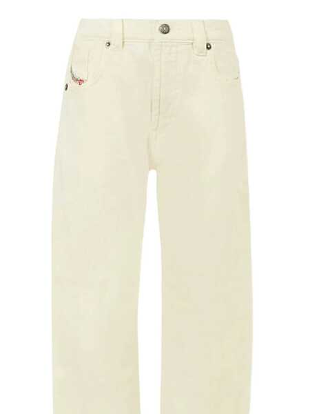 Blugi drepti Diesel 5 pockets White Baieti (BM 19535871) 2