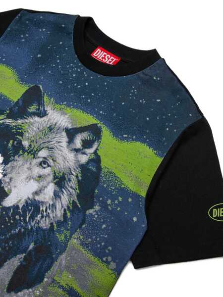 Tricouri Diesel T-shirts Black   Baieti (BM 19535877) 3