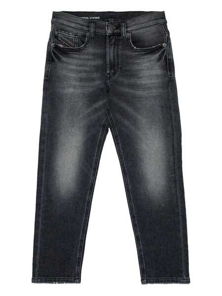 Blugi drepti Diesel 5 pockets Black   Baieti (BM 19535883) 1