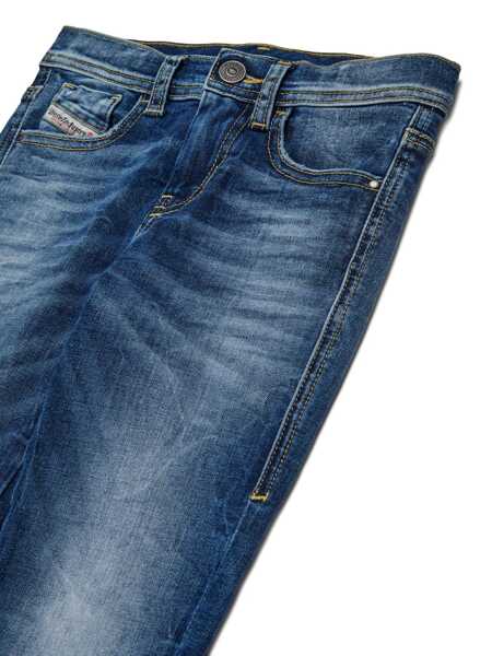 Blugi drepti Diesel 5 pockets Blue Baieti (BM 19535901) 3