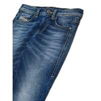 Blugi drepti pentru Baieti - Blugi drepti Diesel 5 pockets Blue Baieti (BM 19535901) - B-mall.ro