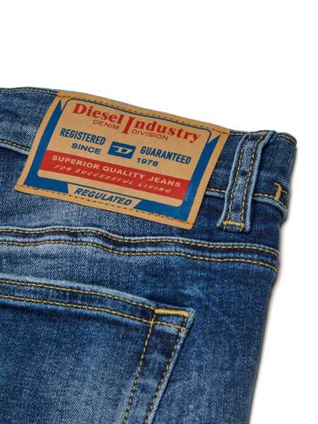 Blugi drepti Diesel 5 pockets Blue Baieti (BM 19535901) 4