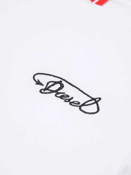 Tricouri Diesel T-shirts White Baieti (BM 19535919) 4