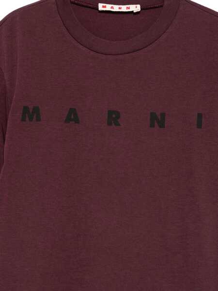 Tricouri Marni T-shirts Brown Fete (BM 19535961) 3