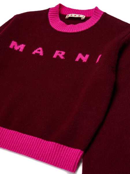 Pulovere casual Marni Knitwear Red Fete (BM 19535979) 3