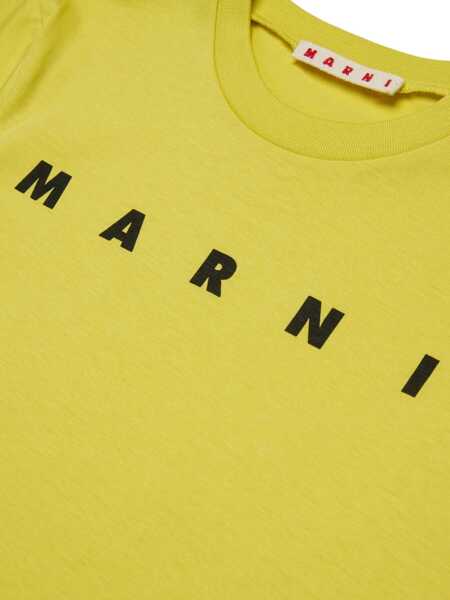 Tricouri Marni T-shirts Yellow Fete (BM 19535985) 4