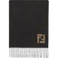 Esarfe Scarf Ff In Wool And Cashmere Barbati