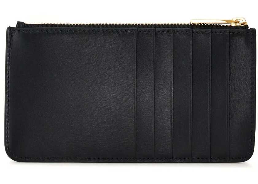 Portofele Ferragamo Gancini Credit Card Holder BLACK Femei (BM 19538201) 2