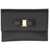 Ferragamo Leather Card Holder BLACK