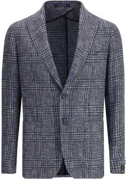 Sacouri Tagliatore Prince of Wales print Blazer B3322 Barbati (BM 19538291) 1