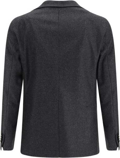 Sacouri Tagliatore Pied-de-poule print Blazer EN887 Barbati (BM 19538294) 3