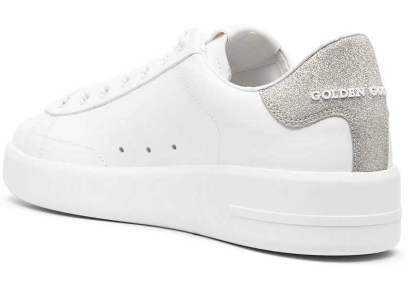 Sneakers Golden Goose Purestar Sneaker With Logo WHITE Femei (BM 19538309) 3