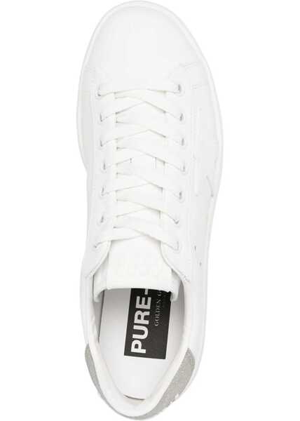 Sneakers Golden Goose Purestar Sneaker With Logo WHITE Femei (BM 19538309) 4
