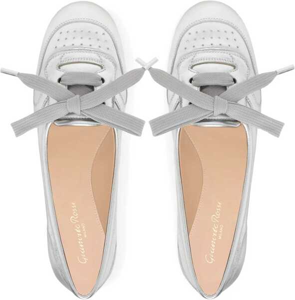 Balerini Gianvito Rossi Ballerina Vault SILVER Femei (BM 19538312) 3