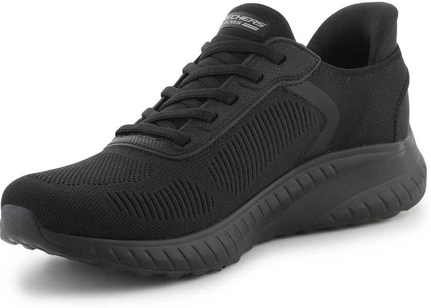 Pantofi alergare SKECHERS Slip-Ins BOBS Sport Squad Chaos - Current Muse Black Black Femei (BM 19538345) 3
