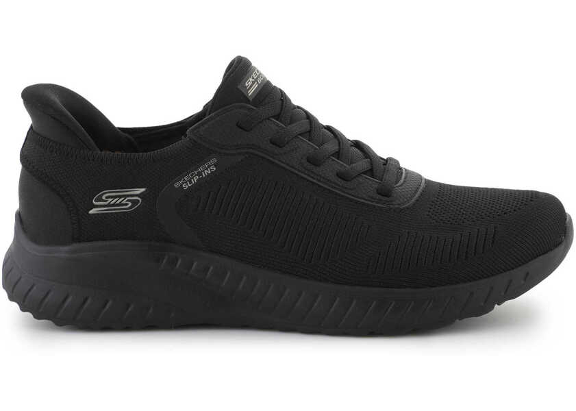 Pantofi alergare SKECHERS Slip-Ins BOBS Sport Squad Chaos - Current Muse Black Black Femei (BM 19538345) 6