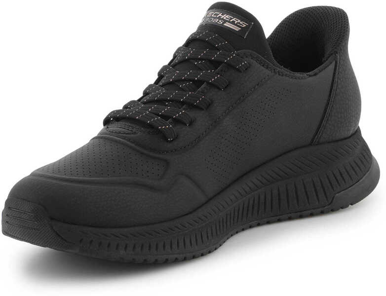 Pantofi alergare SKECHERS Bobs Squad 4 - Key Look Black Black Femei (BM 19538348) 3