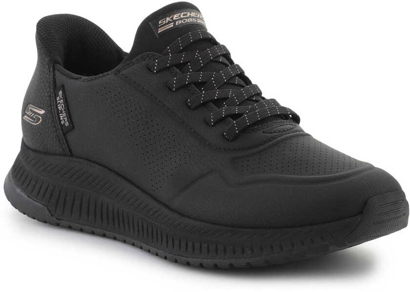 Pantofi alergare SKECHERS Bobs Squad 4 - Key Look Black Black Femei (BM 19538348) 1