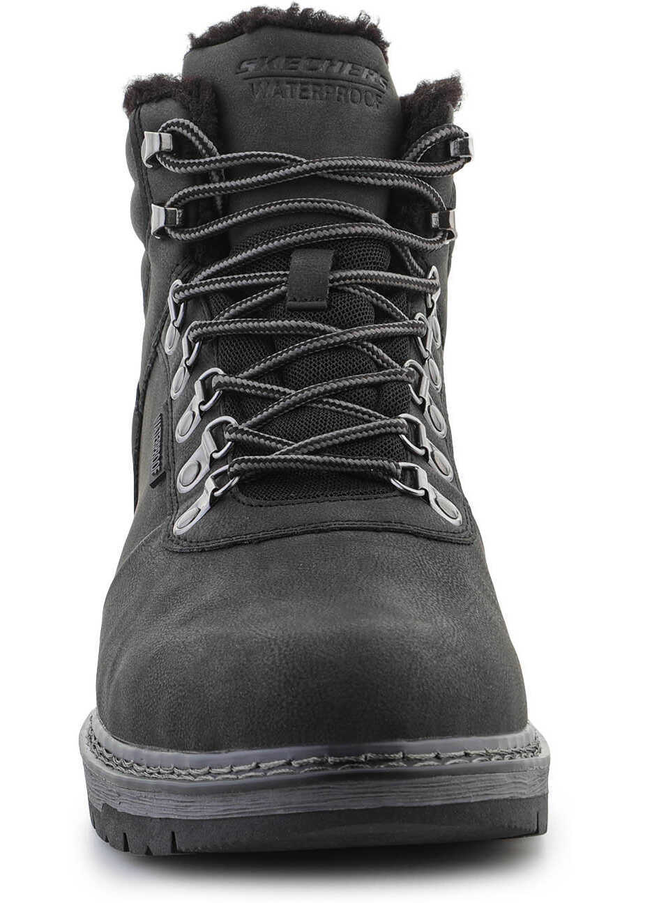 Incaltaminte trekking SKECHERS Corado - Memphis Black Black Barbati (BM 19538351) 2