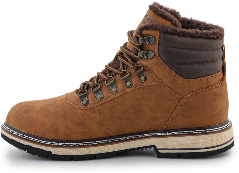 Incaltaminte trekking SKECHERS Corado  Memphis Wheat Brown Barbati (BM 19538354) 4