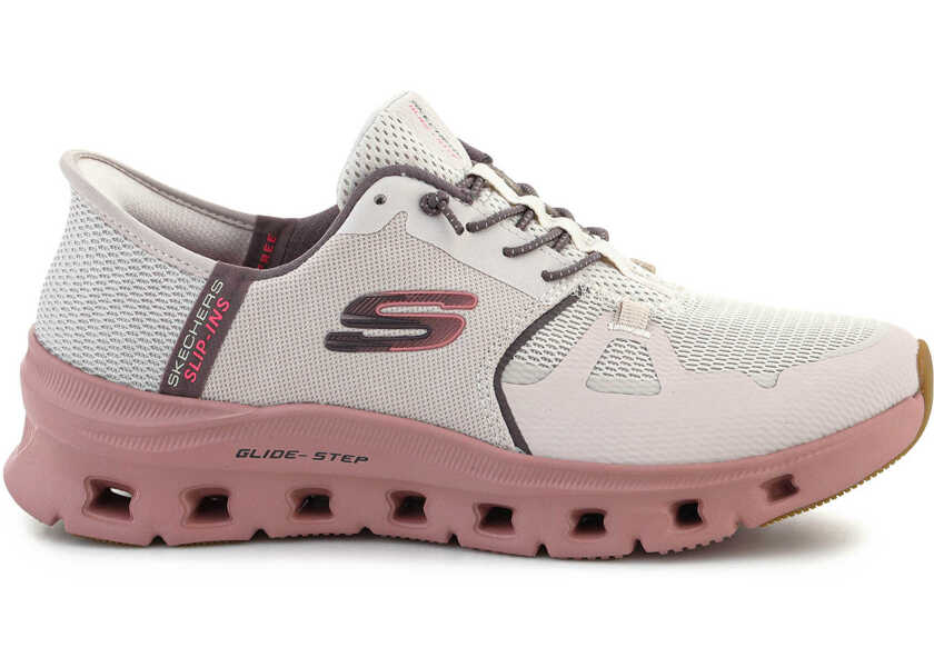 Pantofi alergare SKECHERS Slip Ins Glide - Step Pro Taupe/Multi Beige Femei (BM 19538357) 6