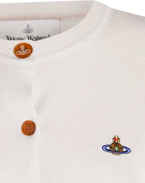 Cardigane Vivienne Westwood Bea Cardigan DUSTY WHITE Femei (BM 19538399) 3