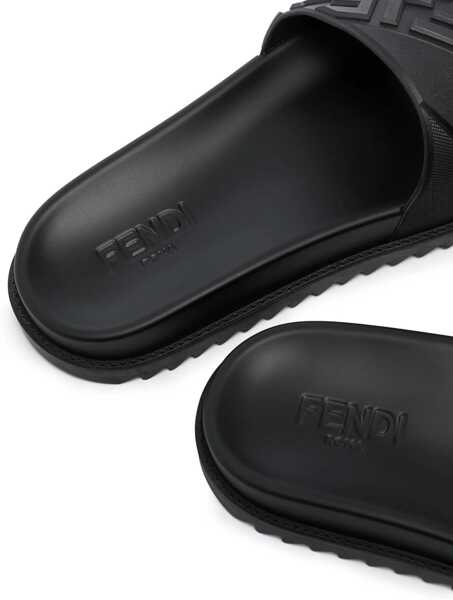 Sandale Fendi Slide Sandals NERO Barbati (BM 19538414) 4