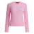 Ralph Lauren Crew-neck cable-knit sweater with logo Pink
