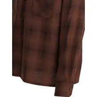 Camasi casual pentru Barbati - Camasi casual NEEDLES Checked wool One-Up shirt Bordeaux Barbati (BM 19538484) - B-mall.ro