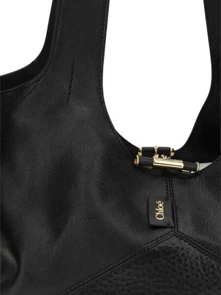 Genti de umar Chloe East-West Balloon Shoulder Bag BLACK Femei (BM 19542101) 4