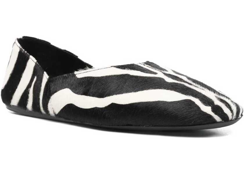 Balerini Khaite Jane Ballerinas BLACK/WHITE Femei (BM 19542122) 2